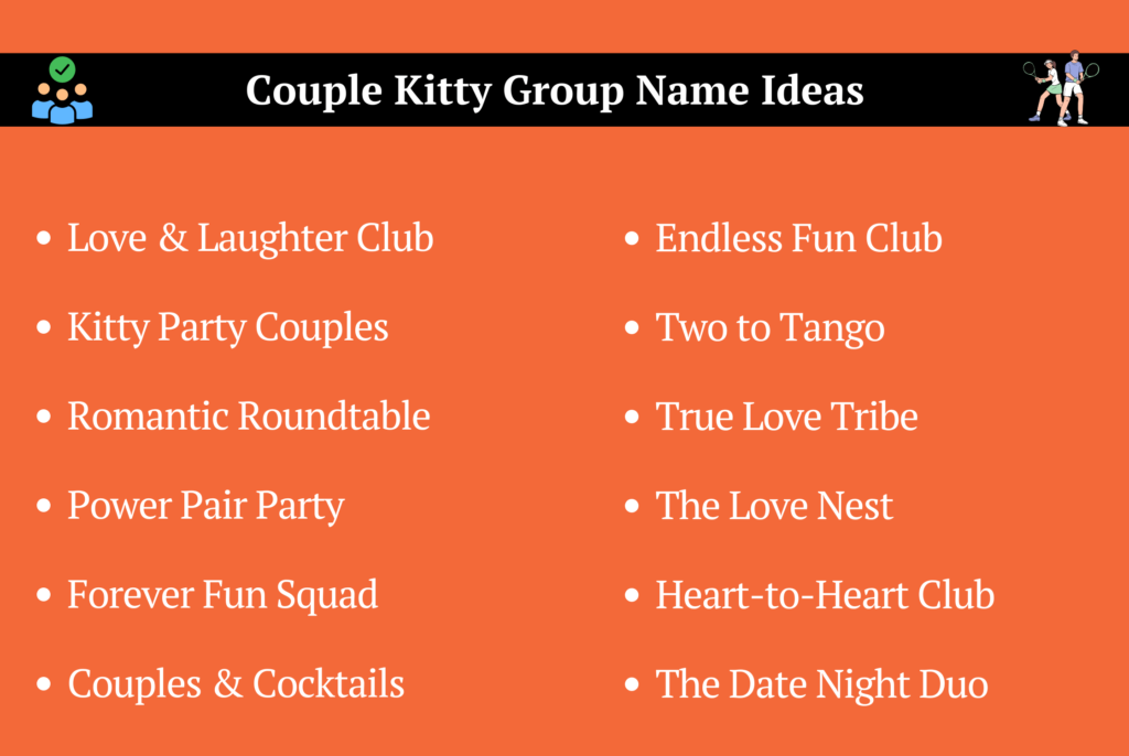 Couple Kitty Group Name Ideas