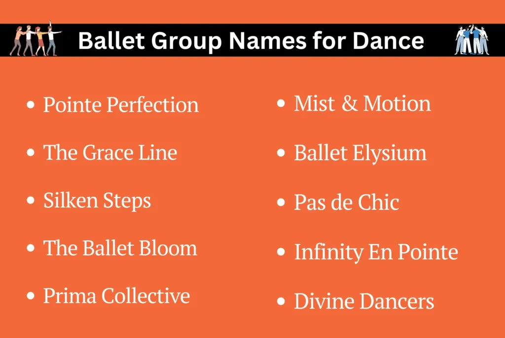 Ballet Group Names for Dance