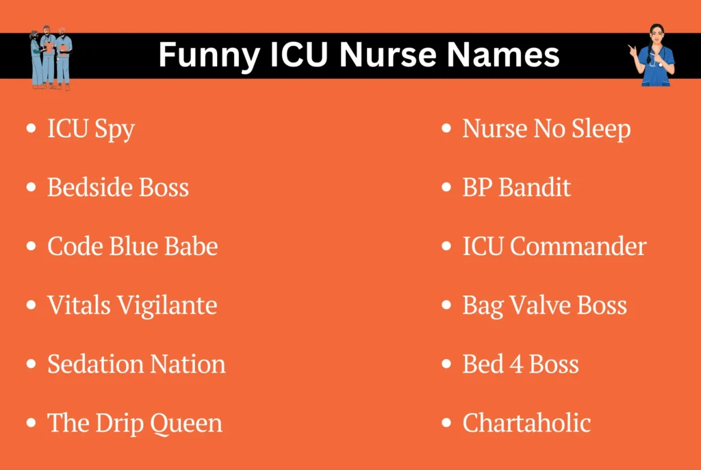 Funny ICU Nurse Names