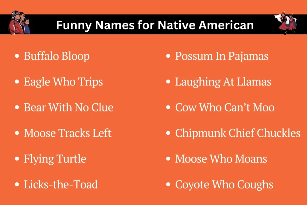 Funny Names for Native American