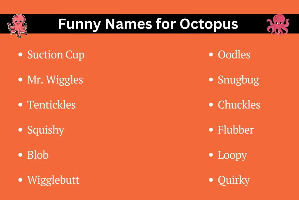 Funny Names for Octopus