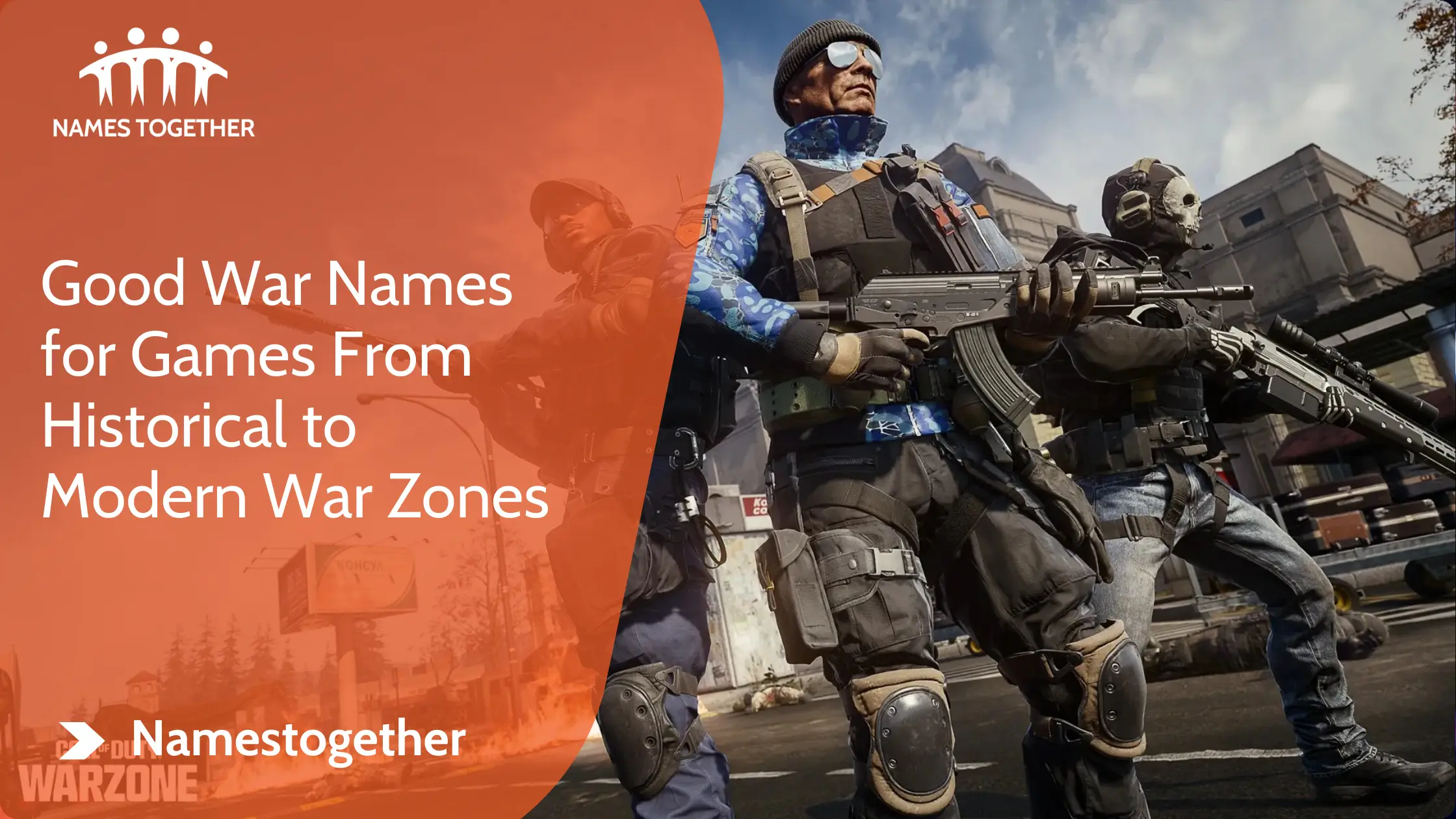 Good War Names for Games From Historical to Modern War Zones