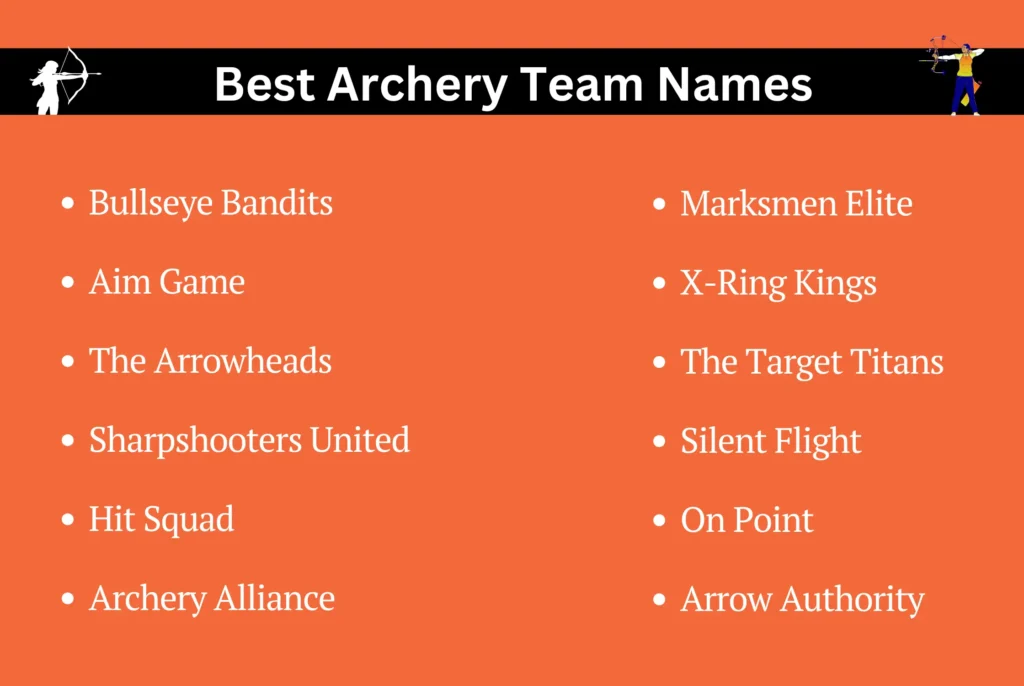 Best Archery Team Names