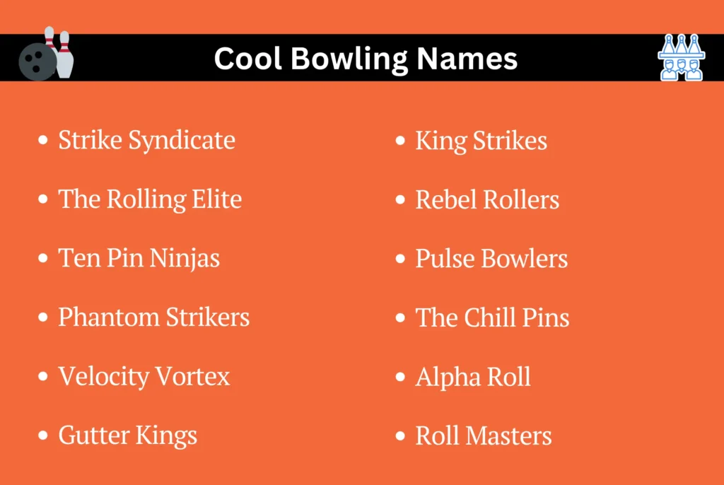Cool Bowling Names