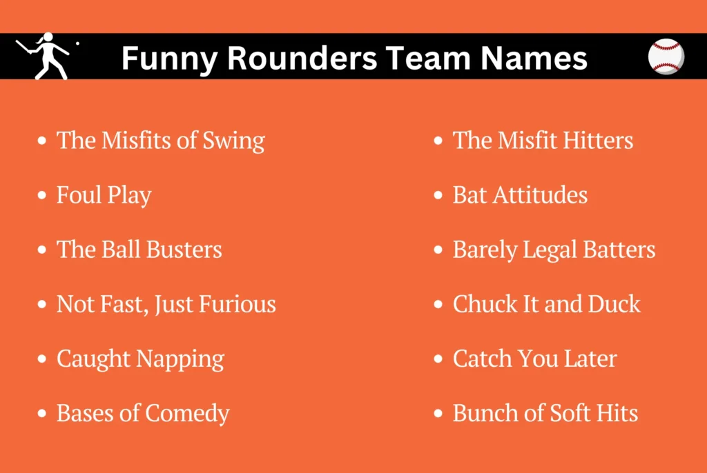 Funny Rounders Team Names