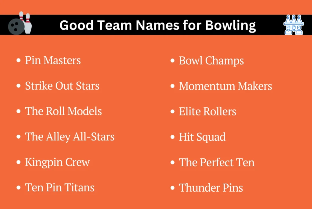 Good Team Names for Bowling