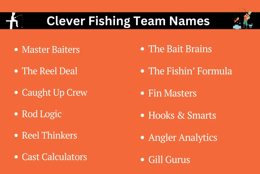 Clever Fishing Team Names