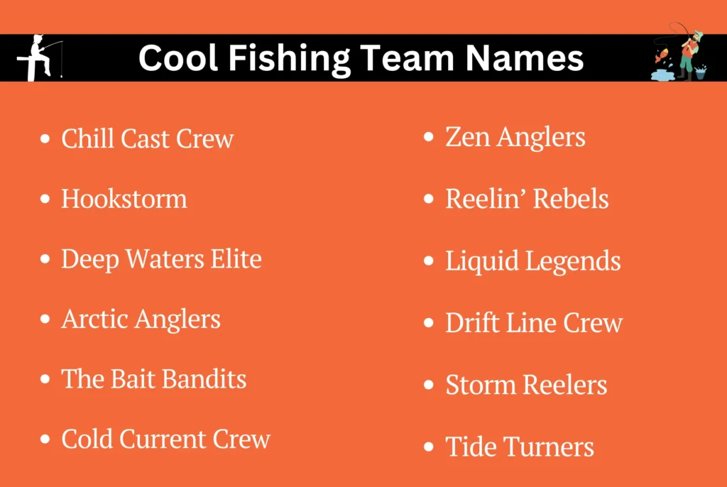 Cool Fishing Team Names