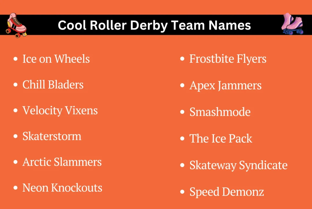 Cool Roller Derby Team Names