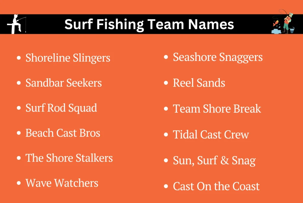 Surf Fishing Team Names
