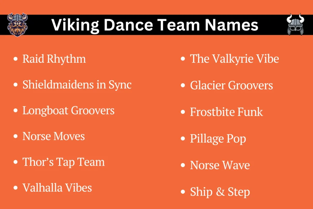 Viking Dance Team Names