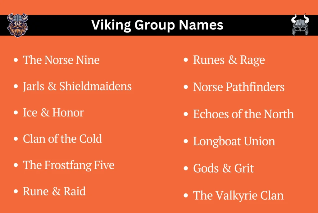 Viking Group Names