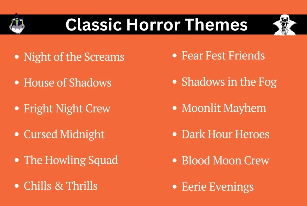 Classic Horror Themes