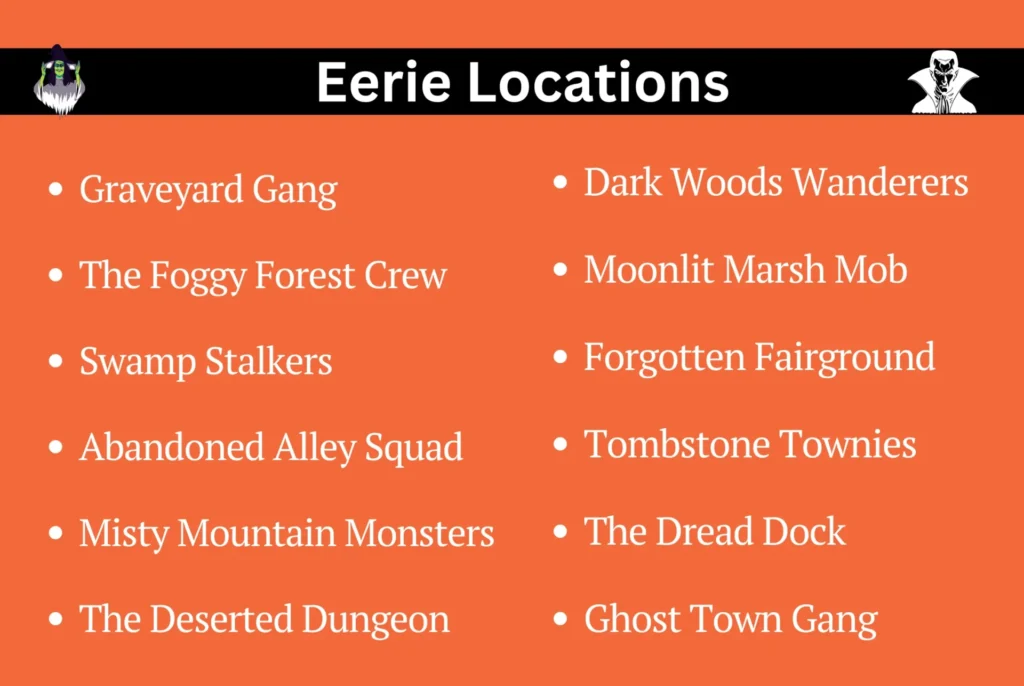 Eerie Locations