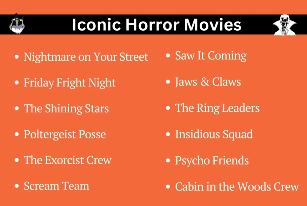 Iconic Horror Movies