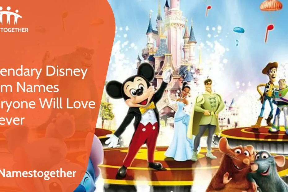 Legendary Disney Team Names Everyone Will Love Forever
