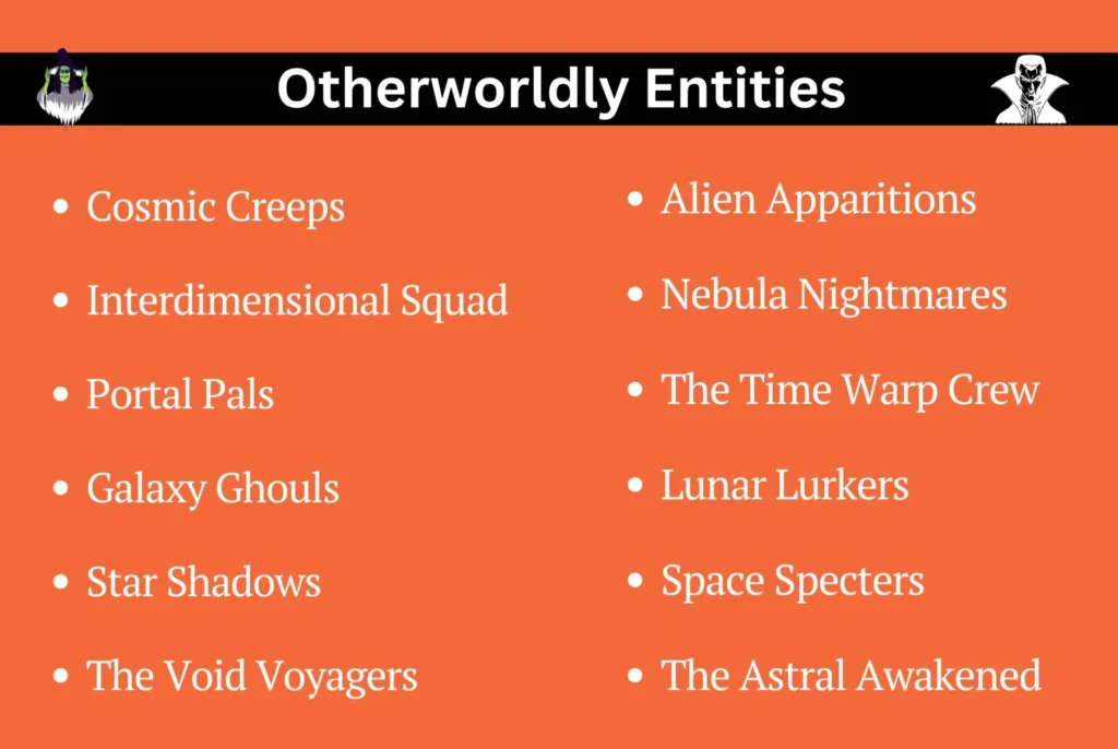 Otherworldly Entities