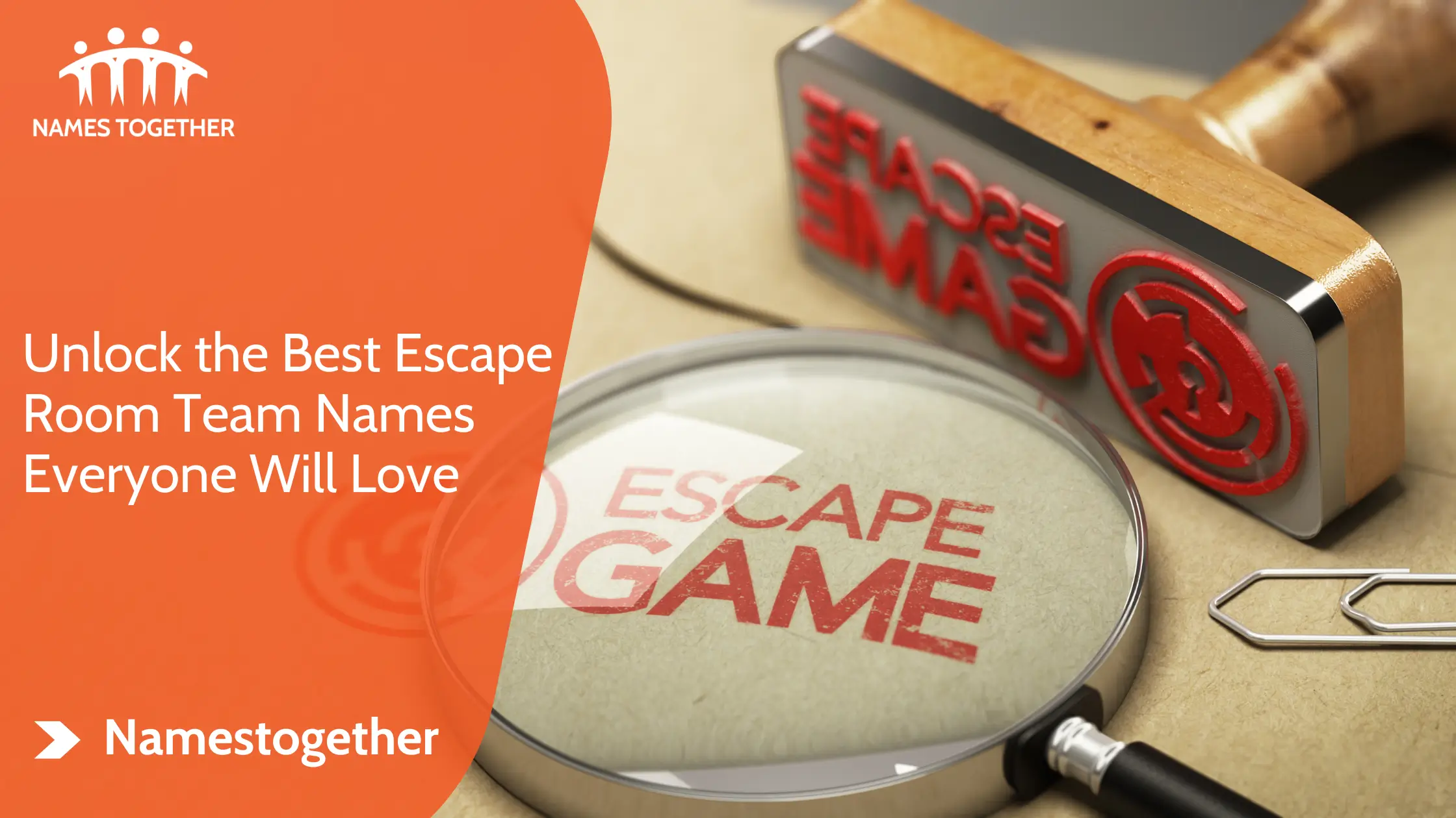 Unlock the Best Escape Room Team Names Everyone Will Love