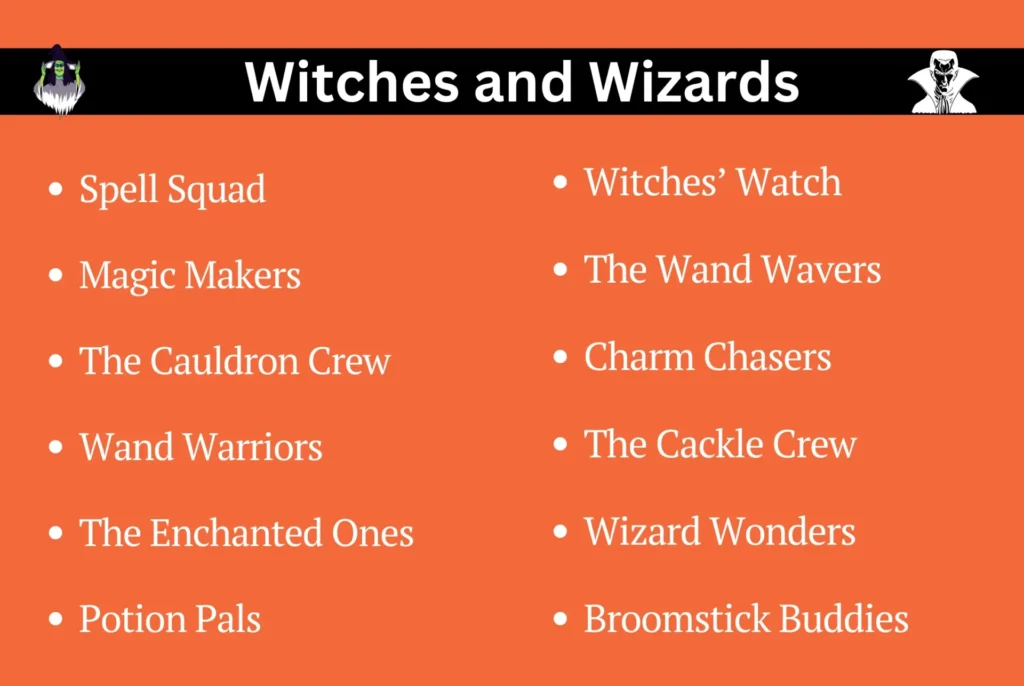 Witches and Wizards